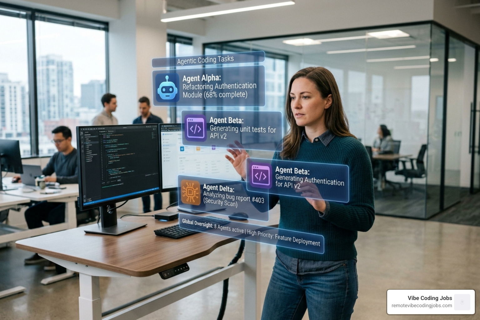 agentic coding developer supervising AI agents - what is agentic coding